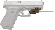 Crimson Trace Rail Master - Laser Red Universal Mount Tan Crimson Trace