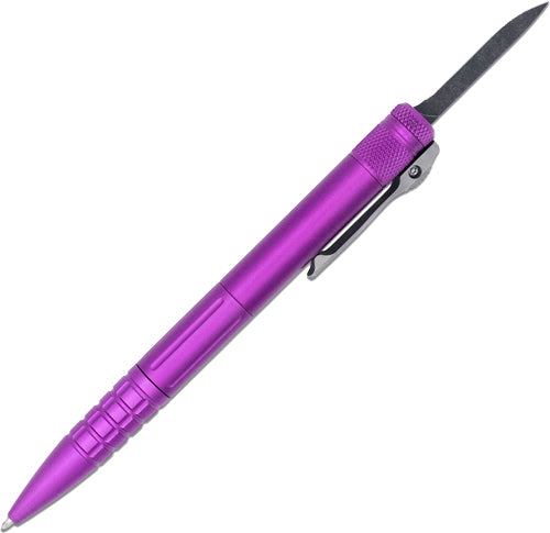 Cobratec Cnc Otf Pen Knife - 1.75" Purple Cobratec Knives