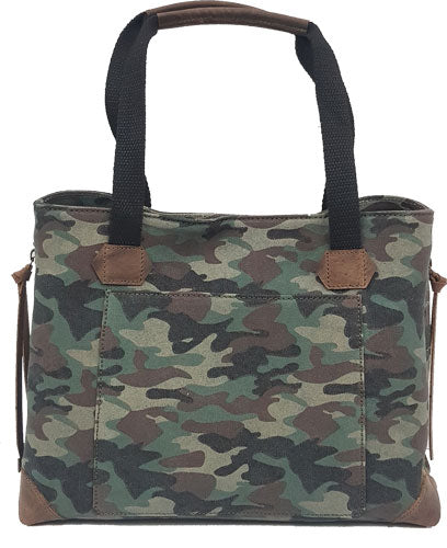 Versacarry Conceal Carry Purse - Canvas Camo Tote Style< VersaCarry