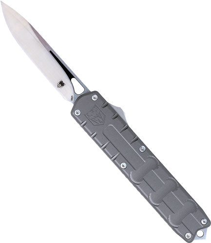 Cobratec Otf Enforcer Grey - 3.25" M390 Drop Point Cobratec Knives
