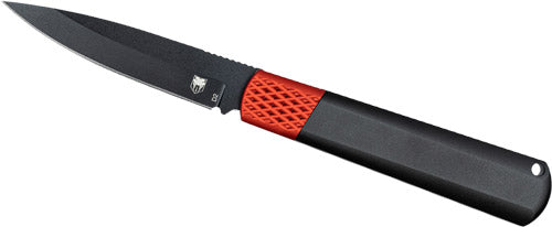 Cobratec Gideon Hidden Release - 3" Black/red Aluminum D2 Blade Cobratec Knives