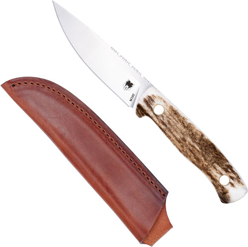Cobratec Koonsman 4" Fixed Bld - Stag M390 W/leather Sheath Cobratec Knives