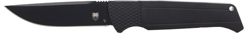 Cobratec Viper Auto Folder - 3.12" Black/satin D2 Blk Blade Cobratec Knives