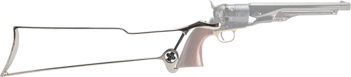 Cimarron Revolver Shoulder - Stock 1860/1851/1861 Steel Cimarron