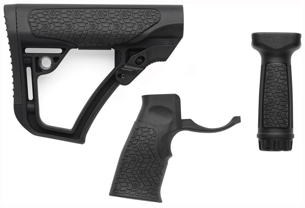 Daniel Def. Ar15 Furniture Kit - Black Mil-spec Daniel Defense