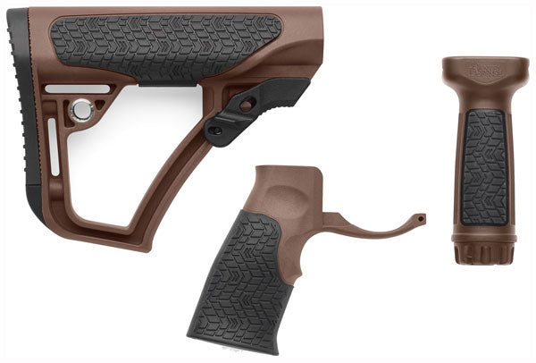 Daniel Def. Ar15 Furniture Kit - Brown Mil-spec Daniel Defense