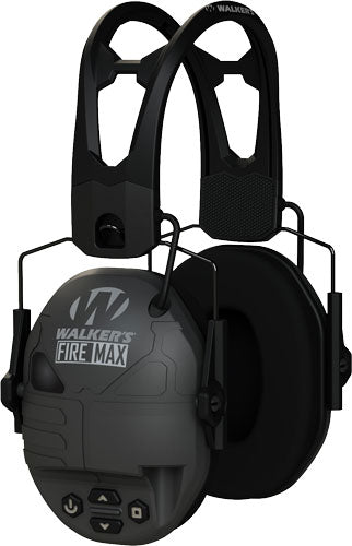 Walkers Digital Muff Firemax - Rechargeable Black Walkers