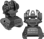 F.a.b. Defense Front & Rear - Back Up Sights Black F.A.B. Defense