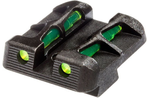 Hiviz Litewave Rear Sight For - For Glock 9mm/40/.357 Sig Hiviz