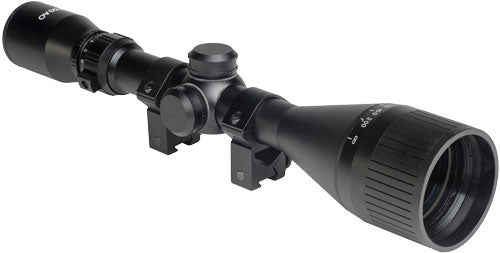 Hatsan Optima 3-12x50 Ao - Airgun Scope W/rings & Caps Hatsan Airguns