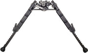 Accu-tac Bipod Hd-50 Lr 7"-10" - T6 Aluminum Alloy Flat Black Accu-Tac