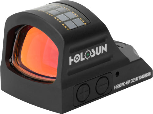 Holosun 507 Open Reflex Green - Multi Reticle Solar Shake Awk Holosun