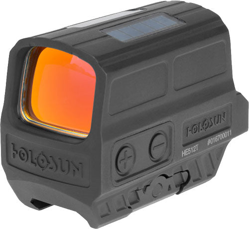 Holosun 512 Enclosed Red Multi - Reticle Titanium Solar Rifle Holosun