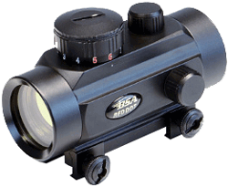 Bsa Huntsman 1x30mm Sight - Red/grn/blue Dot Reticle BSA