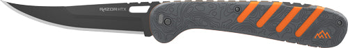 Outdoor Edge Razor Htx 5" - Folder Gray/orage W/blade Pod Outdoor Edge