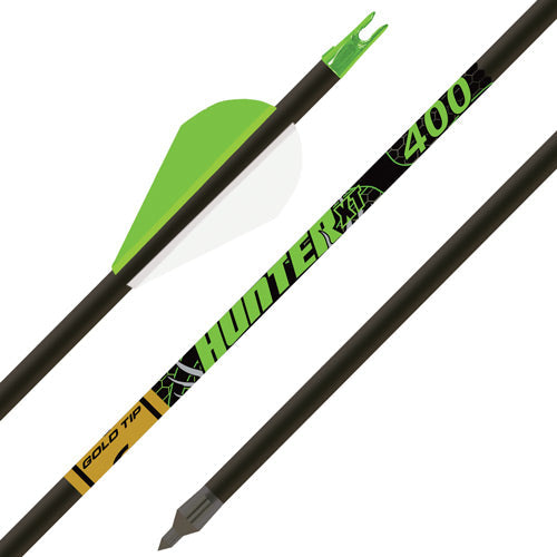 Gold Tip Arrow Hunter Xt 300 - 2" Raptor Vanes 1/2doz Gold Tip