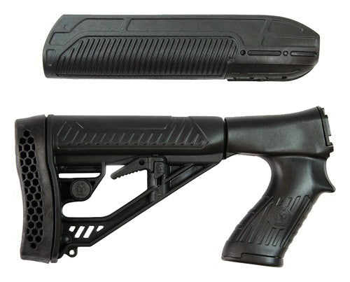 Adaptive Tactical Forearm/stk - Kit Rem. 870 12ga Black Adaptive Tactical