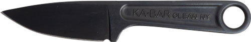 Ka-bar Forged Wrench Knife - 3" Plain Edge Blackout W/shth Ka-Bar Knives