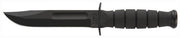 Ka-bar Short Ka-bar 5.25" W/ - Plastic Sheath Straight Edge Ka-Bar Knives