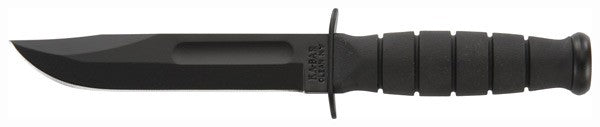 Ka-bar Short Ka-bar 5.25" W/ - Plastic Sheath Straight Edge Ka-Bar Knives