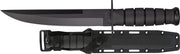 Ka-bar Modified Tanto 8" Plain - Edge Blade W/hard Plastic Shth Ka-Bar Knives