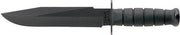 Ka-bar Fighter Knife 8" - Straight Edge W/plastic Sheath Ka-Bar Knives