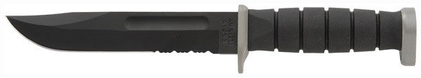 Ka-bar D2 Extreme Knife - 7" Serr W/plastic Sheath Ka-Bar Knives