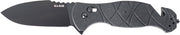 Ka-bar Coytu Folder 3.5" Deep - Belly Dp Crossbar W/cutter Ka-Bar Knives
