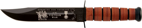 Ka-bar Usmc Vietnam 7" W/ - Leather Sheath Usmc Ka-Bar Knives