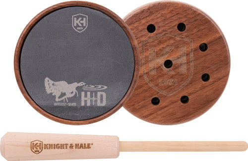 Knight And Hale Slate Pot Call - Walnut/black Slate Knight and Hale