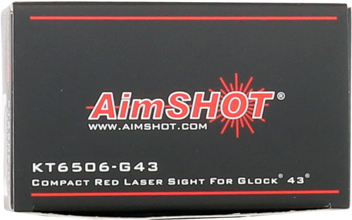 Aimshot Ultralight Laser Sight - Red Fits Glock 43 AimShot