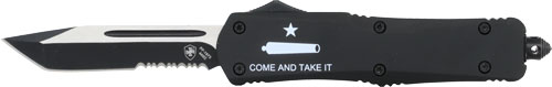 Templar Knife Large Otf Ar - Come & Take It 3.5" Blk Tanto Templar Knife