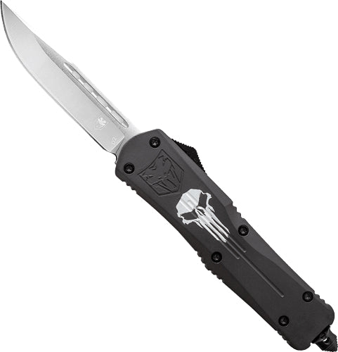 Cobratec Large Fs3 Otf Black - Punisher 3.5" D2 Steel Drp Pnt Cobratec Knives
