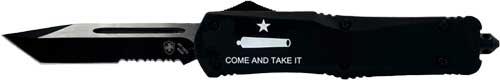 Templar Knife Large Otf Come - And Take It 3.5" Blk Tanto Srt Templar Knife