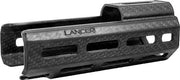 Lancer Handguard Sig Mpx 4.5" - M-lok Carbon Fiber Lancer