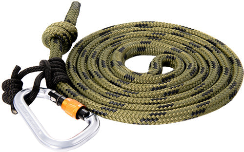 Tethrd 11mm Lineman Belt - W/2 Carabiners & Prusik Cord Tethrd LLC