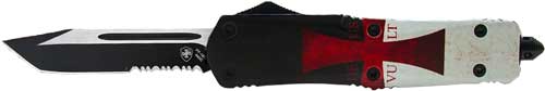 Templar Knife Large Otf Templr - Flag 3.5" Blk Tanto Serrated Templar Knife