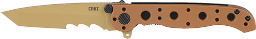 Crkt M16-10dz 3" Half Serrated - Tan/tan Tanto D2 CRKT Knives