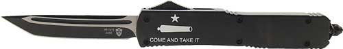 Templar Knife Slim Otf Come - And Take It 3.1" Black Tanto Templar Knife