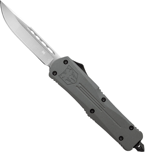 Cobratec Medium Fs3 Otf Grey - 3" D2 Drop Point Cobratec Knives