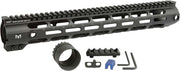 Mi Handguard 308 Combat Rail - 12.625" Dpms Low Mlok Sr25 Midwest Industries