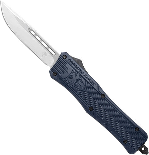 Cobratec Medium Ctk1 Otf - Nypd Blue 3" Drop Point Cobratec Knives
