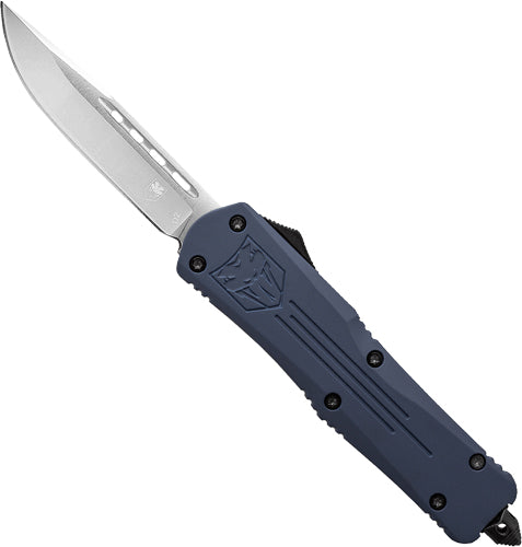 Cobratec Medium Fs3 Otf Nypd - Blue 3" D2 Drop Point Cobratec Knives