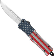 Cobratec Medium Ctk1 Otf - American Flag 3" Drop Point Cobratec Knives
