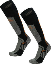 Mobile Warming Men's Pro - Merino Heated Socks Gray Lrg! Mobile Warming