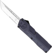Cobratec Lightweight Otf - Nypd Blue 3.25" Tanto Serrated Cobratec Knives
