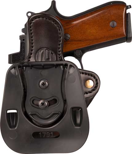 1791 Pdh2.1 Paddle Hlstr Mult- - Fit Or Rh Glk 17/sim Sig Brown 1791 Gunleather