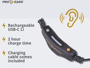 Pro Ears Stealth 28 Ht Ear - Buds Electronic Green Pro Ears