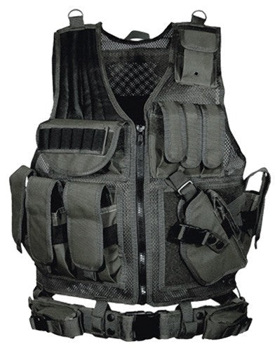 Utg Tactical Vest V547 Black - Law Enforcement UTG