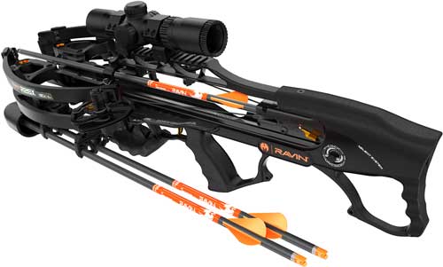 Ravin Crossbow R26x W/3-arrows - 400fps Silent Cock Blk Ravin Crossbows